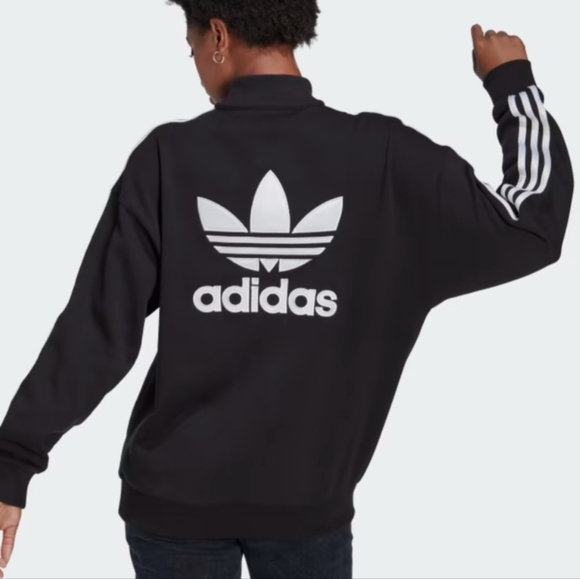 ADICOLOR TREFOIL QUARTER-ZIP SWEATSHIRT - Picture 2 of 5